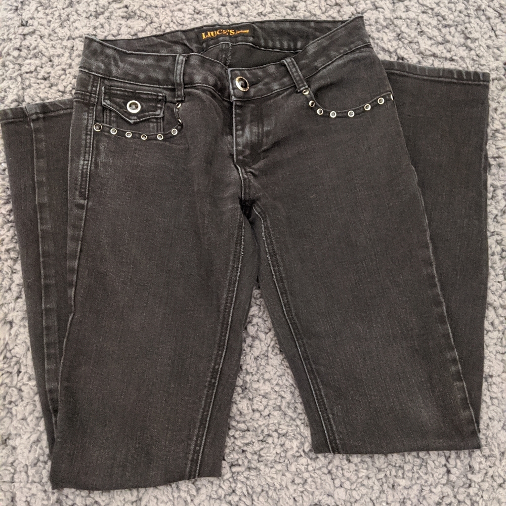 Black skinny jeans